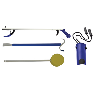 Reacher, Dressing Aid, Sponge and Sock Aid