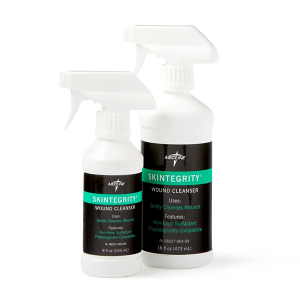spray bottle of wound cleanser